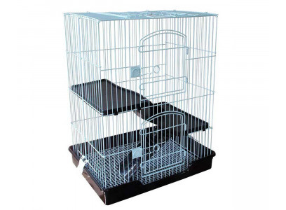 Клетка Triol (Триол) Для Грызунов №С5-1 610*460*770 Черная 40691036