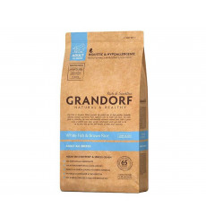 Сухой Корм Grandorf (Грандорф) Для Собак Всех Пород Белая Рыба и Рис Низкозерновой Adult All Breeds White Fish & Brown Rice 1кг 0015