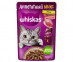 Влажный Корм Whiskas (Вискас) Для Кошек Аппетитный Микс Утка и Печень в Мясном Соусе Рагу Прошут 75г (1*28) 