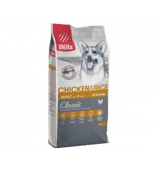 Сухой Корм Blitz (Блиц) Для Собак с Чувствительным Пищеварением Курица и Рис Classic Chicken & Rice Adult Dog All Breeds 15кг 680719