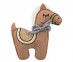Игрушка Trixie (Трикси) Лошадь 10см с Кошачьей Мятой Ткань 45534 