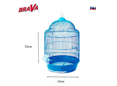 Клетка Для Птиц Brava (Брава) №А309 33*53см /15/ МИКС 