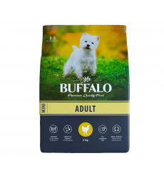 Сухой Корм Mr.Buffalo (Мистер Буффало) Для Собак Мелких Пород Курица Adult Mini 2кг B126