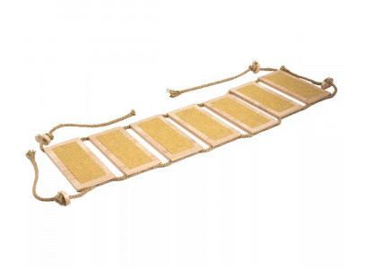 Лестница Zoom (Зум) Паркур-Дуб Настенный Подвесная 7-Степеней 91*22*1,6см Rp8498