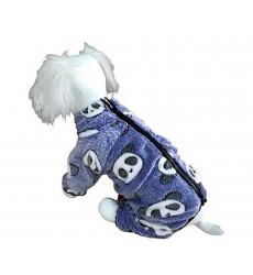 Комбинезон Для Собак Мелких Пород Pet Fashion (Пет Фешн) Panda Street 16 Девочка Плюш Синий