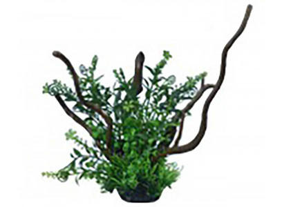 Коряга Для Аквариума Искусственная Уют 33*17*25см Вк1004