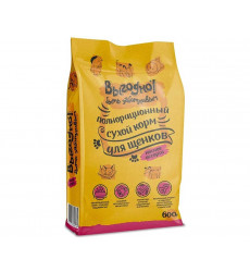 Сухой Корм Выгодно Для Щенков Крупных Пород Мясное Ассорти 600г (1*18)