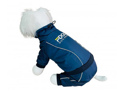 Комбинезон Для Собак Миниатюрных Пород Pet Fashion (Пет Фешн) Wh007 S Подклад Мех Синий 