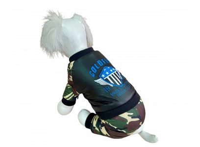 Комбинезон Для Собак Миниатюрных Пород Pet Fashion (Пет Фешн) Wh008 Шериф S Подклад Флис 