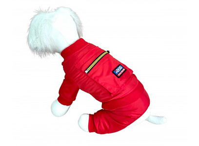 Комбинезон Для Собак Миниатюрных Пород Pet Fashion (Пет Фешн) Wh009 S Подклад Флис Красный 