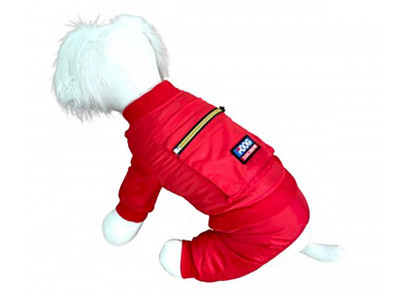 Комбинезон Pet Fashion (Пет Фешн) Для Собак Средних Пород Wh009 Xxl Подклад Флис Красный 