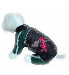 Комбинезон Для Собак Миниатюрных Пород Pet Fashion (Пет Фешн) Dog Star 10 Девочка Мех Хаки