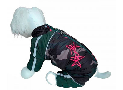 Комбинезон Для Собак Средних Пород Pet Fashion (Пет Фешн) Dog Star 20 Девочка Мех Хаки 