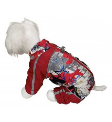 Комбинезон Для Собак Мелких Пород Pet Fashion (Пет Фешн) Star 16 Девочка Мех Красный