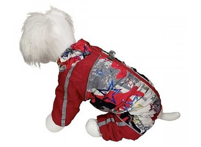 Комбинезон Для Собак Мелких Пород Pet Fashion (Пет Фешн) Star 16 Девочка Мех Красный