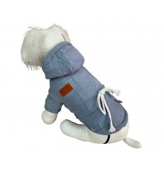 Парка Для Собак Миниатюрных Пород Pet Fashion (Пет Фешн) Wh002 S Подклад Флис Серый