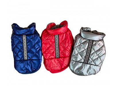 Куртка Для Собак Мелких Пород Pet Fashion (Пет Фешн) Wh003 3d Xxl Подклад Флис Красный