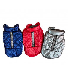 Куртка Для Собак Миниатюрных Пород Pet Fashion (Пет Фешн) Wh003 3d S Подклад Флис Серый