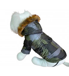 Куртка Для Собак Миниатюрных Пород Pet Fashion (Пет Фешн) Аляска-Н Wh004 S Подклад Флис Зеленый