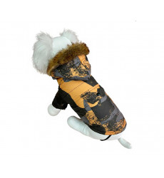 Куртка Для Собак Миниатюрных Пород Pet Fashion (Пет Фешн) Аляска-Н Wh004 S Подклад Флис Коричневый