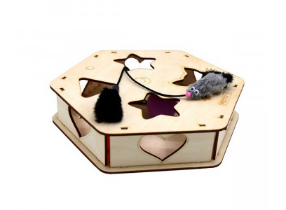 Игрушка Для Кошек GoSi (ГоСи) Шестиугольник-М Платформа PETTO 07574