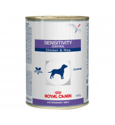 Лечебные Консервы Royal Canin (Роял Канин) Veterinary Diet Canine Sensitivity Control Chicken & Rice  Для Собак При Пищевой Аллергии 420г
