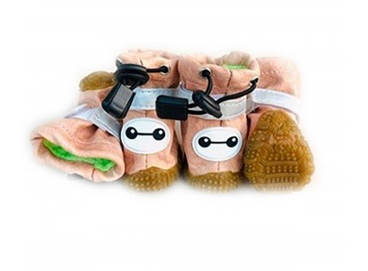 Сапожки Для Собак Мелких Пород Pet Fashion (Пет Фешн) Пуговка 4 Персик