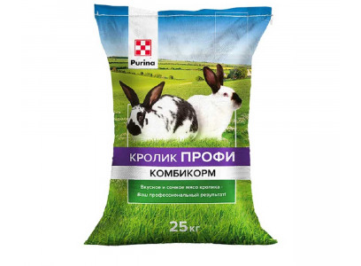 Комбикорм Purina (Пурина) Профи Для Кроликов Универсальный 25кг 