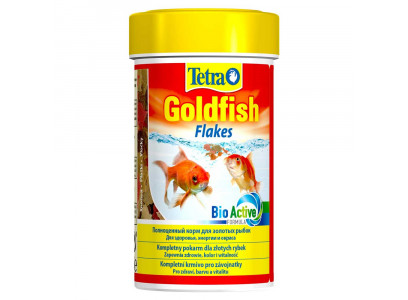 Корм Для Рыб Tetra (Тетра) Goldfish Food Хлопья Для Золотых Рыб 100мл 177635  