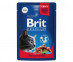 Влажный Корм Brit (Брит) Для Кошек Говядина и Горошек в Соусе Premium Cat With Beef Stew & Peas 85г (1*24) 5048816 