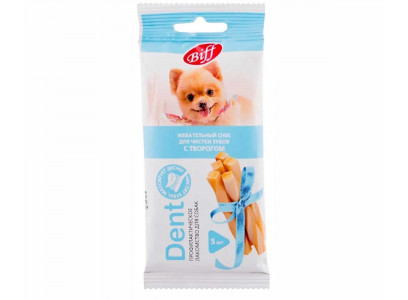 Лакомство Для Собак Biff (Бифф) Снек Dent с Творогом TiTBiT (Титбит) (1*20) 014530 