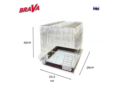 Клетка Brava (Брава) Для Птиц А405# 34,5*28*46см Вв-А2-907 /10/ 