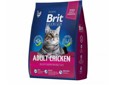 Сухой Корм Brit (Брит) Для Кошек Курица Premium Cat Adult Chicken 800г 5049639 
