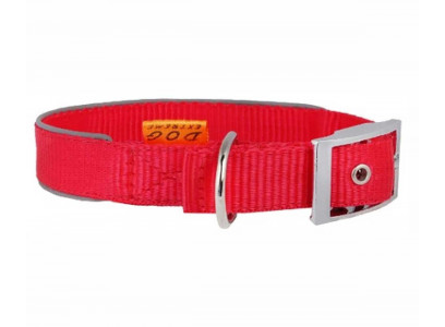 Ошейник Collar (Коллар) Dog Extreme Нейлон Двойной 25*38-48см Красный 67043