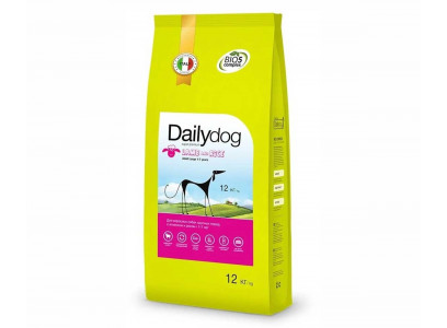 Сухой Корм Dailydog (Дэйлидог) Для Собак Крупных Пород Ягненок и Рис Adult Large Breed 12кг 