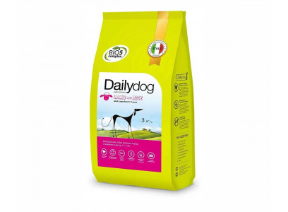 Сухой Корм Dailydog (Дэйлидог) Для Собак Крупных Пород Ягненок и Рис Adult Large Breed 3кг (1*4) 
