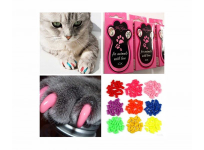 Когти Накладные Pet Fashion (Пет Фешн) Для Кошек M Силикон