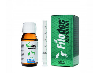 Фитодог Карнитин Кормовая Добавка 50мл 