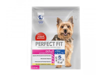 Сухой Корм Perfect Fit (Перфект Фит) Для Собак Мелких Пород Курица 1,2кг (1*6) 