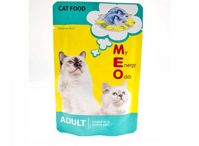 Влажный Корм Meo (Мио) Для Кошек Тунец в Желе 80г 1296
