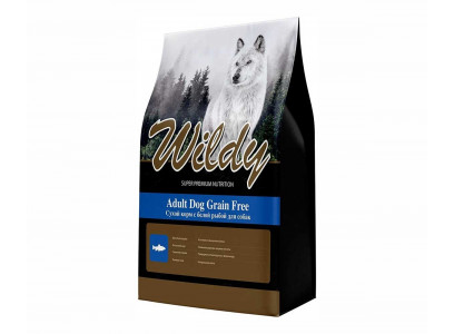 Сухой Корм Wildy (Вайлди) Для Собак Белая Рыба Adult Dog Grain Free 3кг 1272 