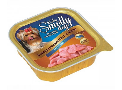 Консервы Zoogurman (Зоогурман) Для Собак Мелких Пород Телятина Smolly Dog 100г 8733  