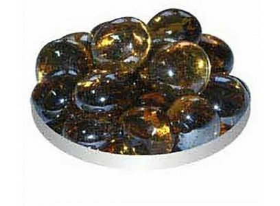 Грунт Для Аквариума Triton (Тритон) Стеклянный №132 Плоский Янтарный Блестящий 170г 