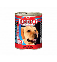 Консервы Zoogurman (Зоогурман)  Для Собак Средних и Крупных Пород Мясное Ассорти Big Dog 850г 1192