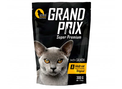 Сухой Корм Grand Prix (Гранд Прикс) Для Кошек Лосось Adult Original 300г 0469 