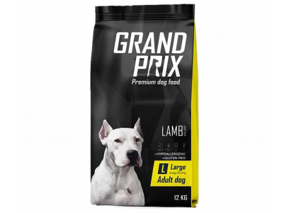 Сухой Корм Grand Prix (Гранд Прикс) Для Собак Крупных Пород Ягненок Adult Large 12кг 0438 