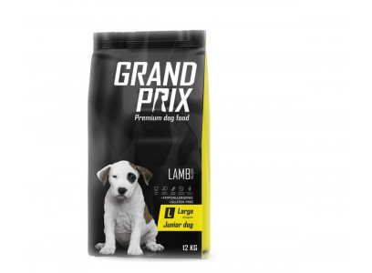 Сухой Корм Grand Prix (Гранд Прикс) Для Щенков Крупных Пород Ягненок Junior Large 12кг 0421 