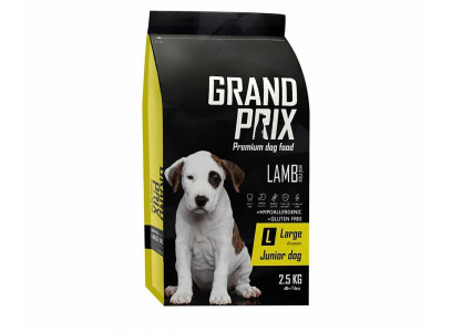 Сухой Корм Grand Prix (Гранд Прикс) Для Щенков Крупных Пород Ягненок Junior Large 2,5кг (1*4) 0384 