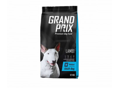 Сухой Корм Grand Prix (Гранд Прикс) Для Собак Средних Пород Ягненок Adult Medium 12кг 0414 