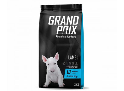 Сухой Корм Grand Prix (Гранд Прикс) Для Щенков Средних Пород Ягненок Junior Medium 12кг 0407 